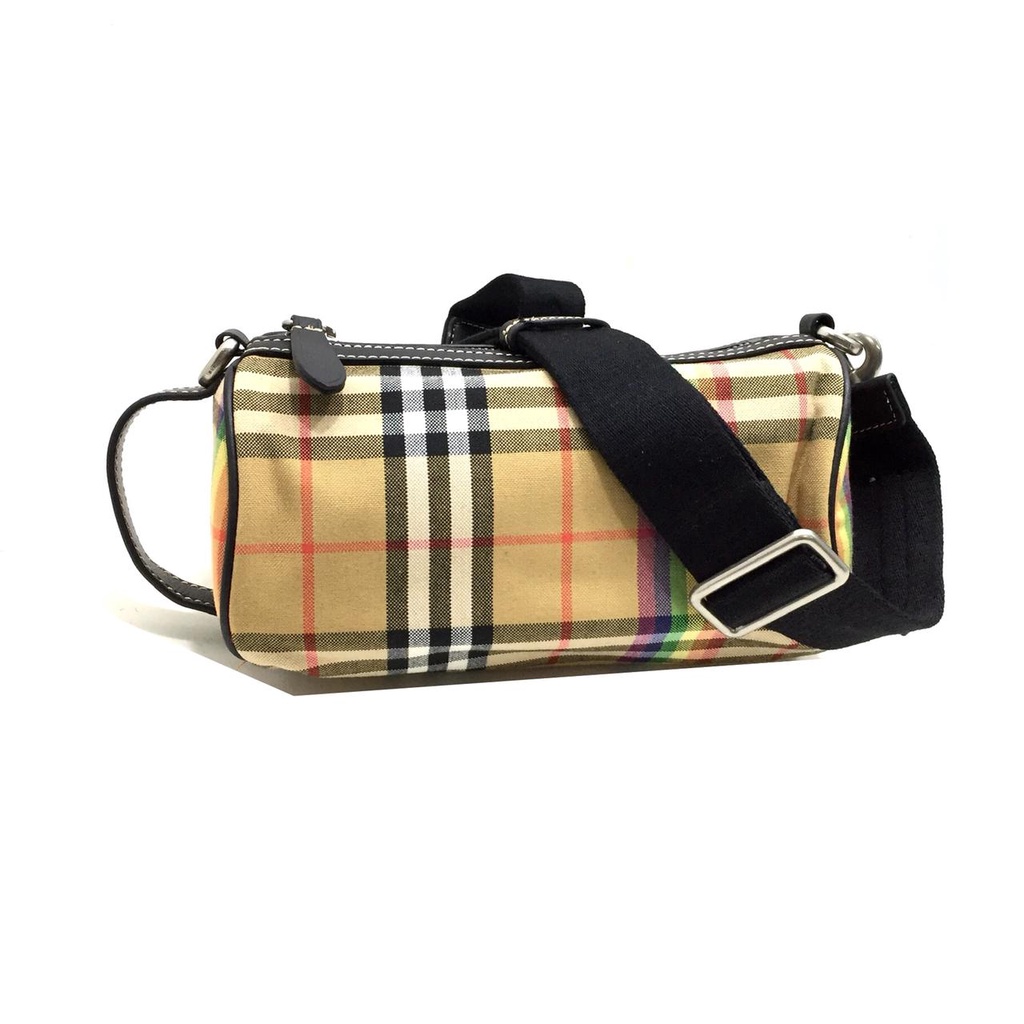 Burberry Small Kennedy Vintage Check Duffle Bag