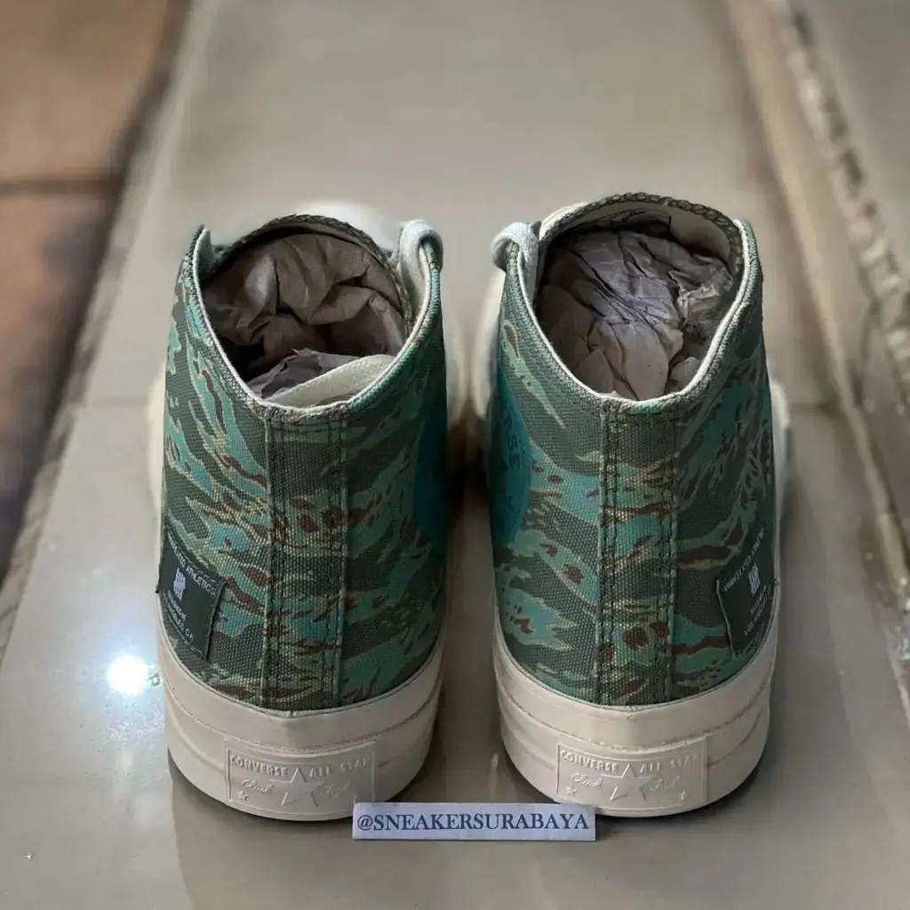 Undefeated inc X Converse Chuck Taylor 1970s Mid Tiger Camo CT 70 CT 70s