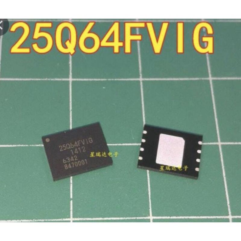 IC BIOS WINBOND W25Q64FVIG 25Q64FVIG 3V 8MB