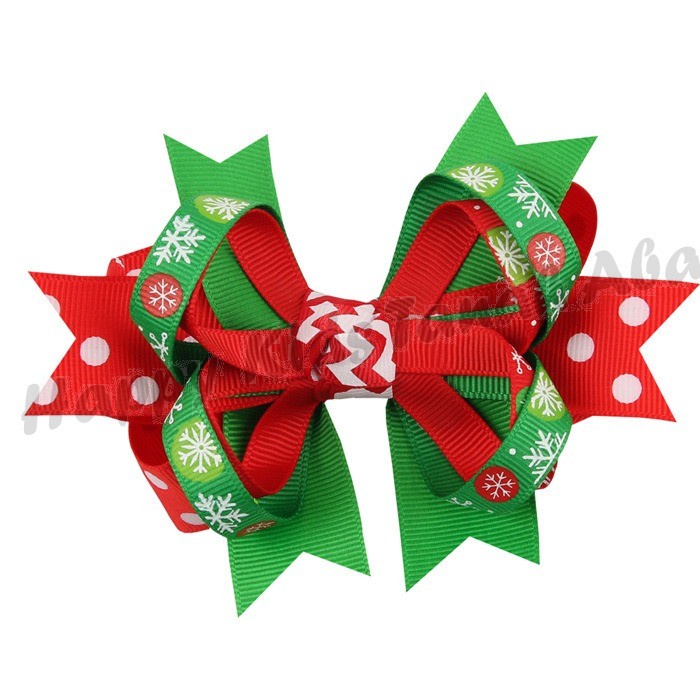 JEPITAN RAMBUT ANAK IMPORT PITA NATAL / DEKORASI NATAL / ACCESORIS RAMBUT ANAK PEREMPUAN