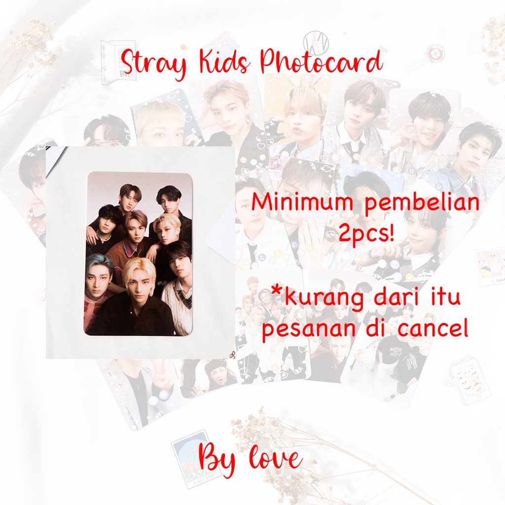 (READY STOCK) STRAY KIDS/SKZ/STAY/KPOP PHOTOCARD DECO CUTE