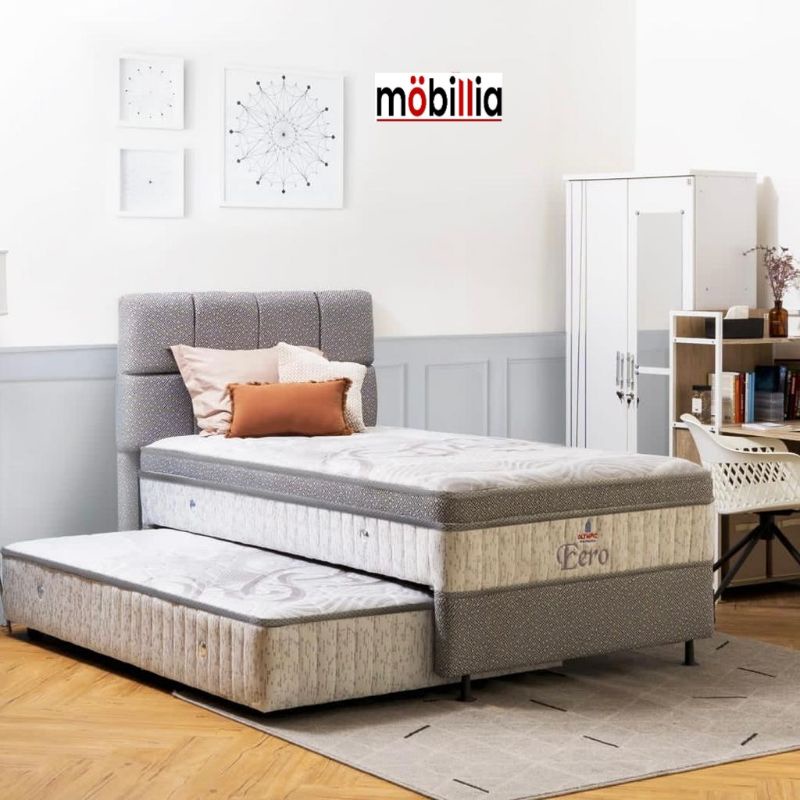 Kasur / Matras / Spring Bed / Komplit set sorong 2in1