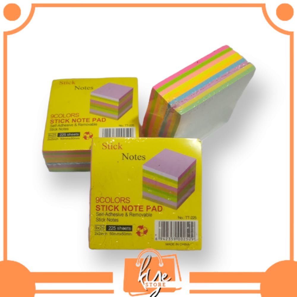 

Sticky Notes 9 Warna TT-225