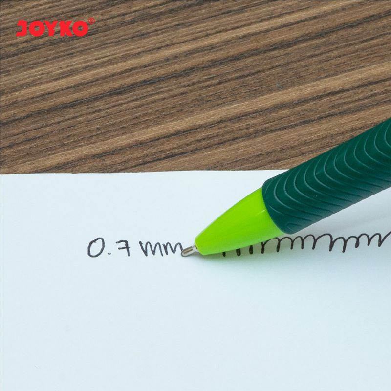 Bolpen Pulpen Motif Joyko BP-232 Savanna 4 Pena 0.7 mm isi 12pcs