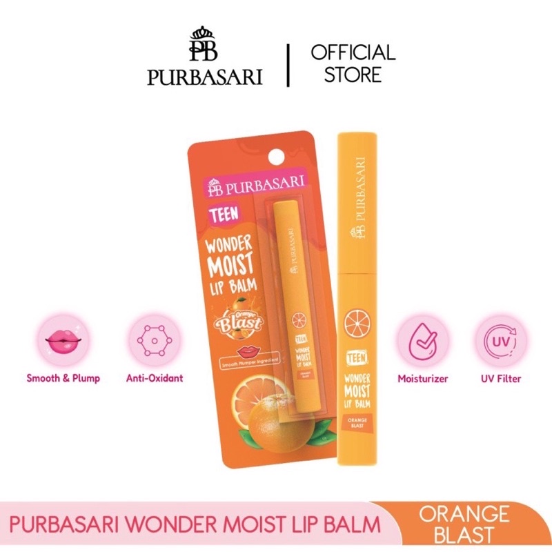 Purbasari Teen Wonder Moist Lip Balm