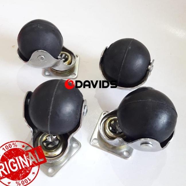 RODA ETALASE CASTER BULAT KARET 2" (5CM) SKK/ RODA SKK TURBO TG50