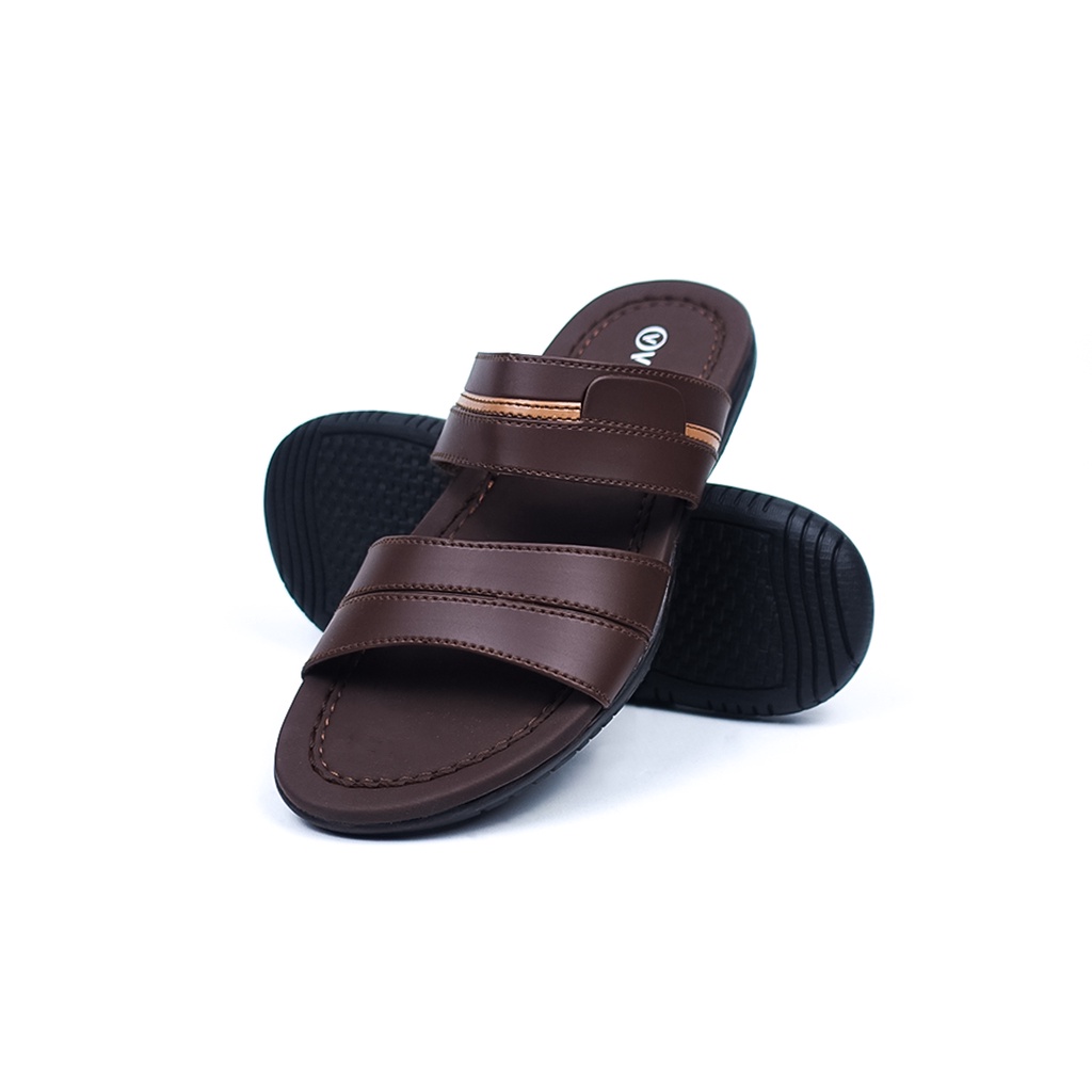 Sandal Kulit Pria Dewasa Model Casual Terbaru VINCI 11