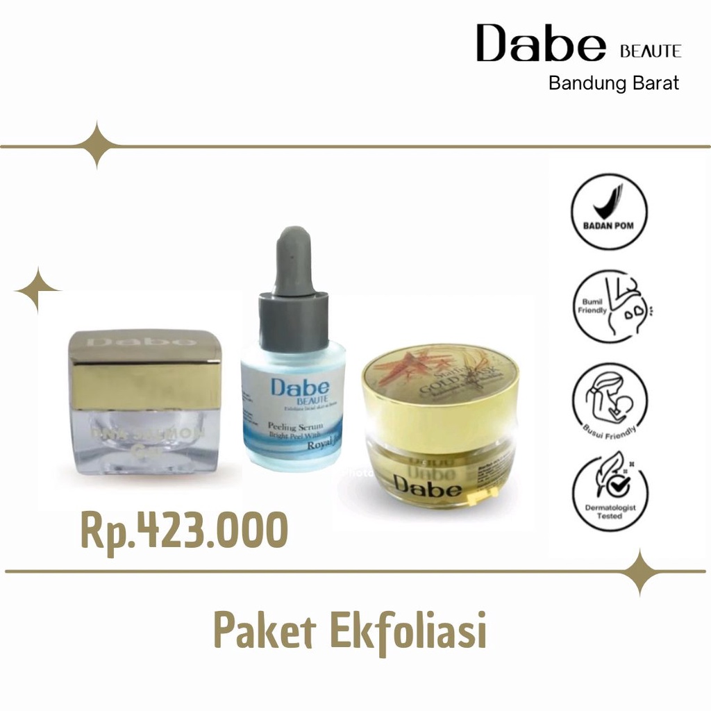 Dabe Beaute Ekfoliasi Package