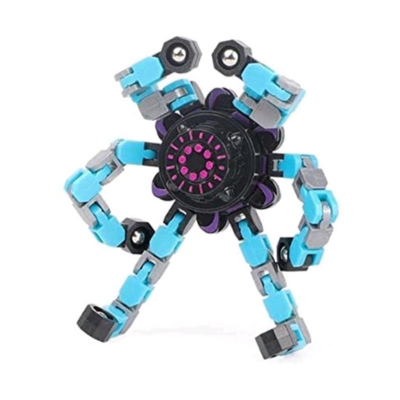 Fidget Hand Spinner Robot glow i the dark