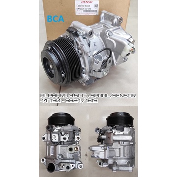 KOMPRESOR AC Mobil TOYOTA ALPHARD 3000 CC VELLFIRE ASLI DENSO