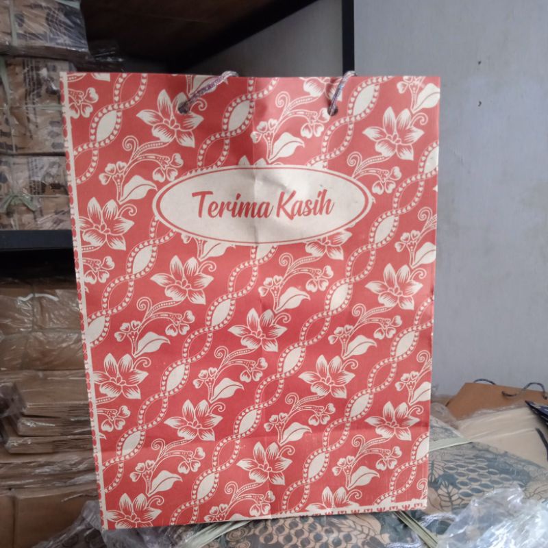 Paper bag /tas kertas uk 20x11x25