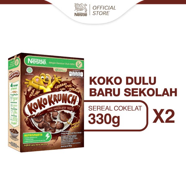 

Sereal Nestle Koko Krunch Cereal Box 330G 2 Pcs [Special Diskon]