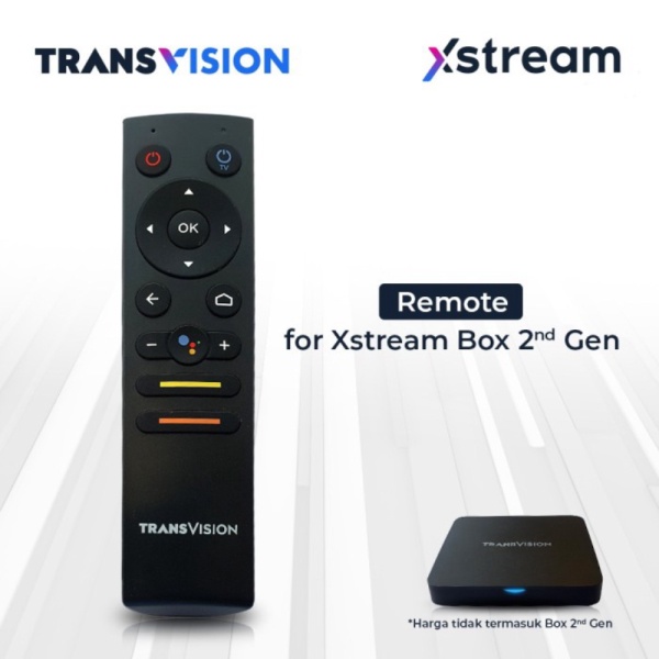 REMOTE TV BOX Transvision for Xstream 2nd Gen Murah