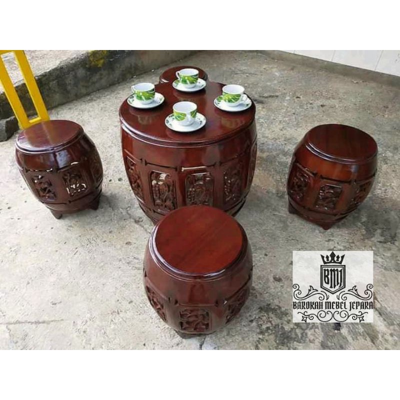 Kursi Teras / kursi terak unik / kursi teras bulat / kursi teras jat