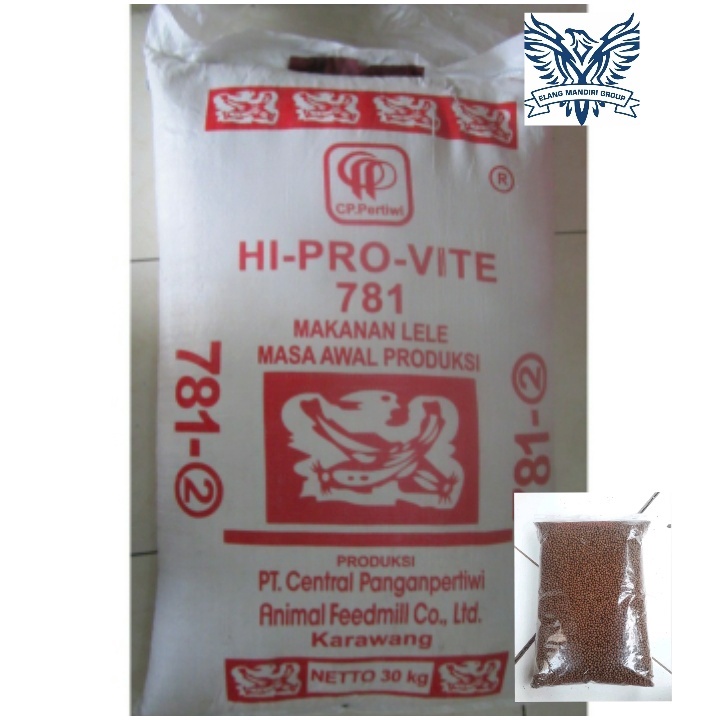 Pakan Ikan Lele 781-2 1 Kg