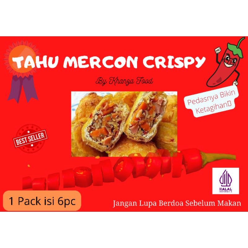 

Tahu isi Mercon /Tahu jeletot frozenfood