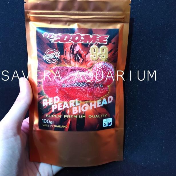 99 MAKANAN LOHAN 100 gr / PELET IKAN LOUHAN / DOME / ORIGINAL THAILAND - S