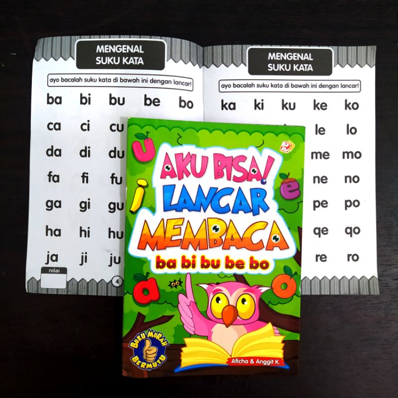 Jual Buku Lancar Membaca Ba Bi Bu Be Bo | Shopee Indonesia