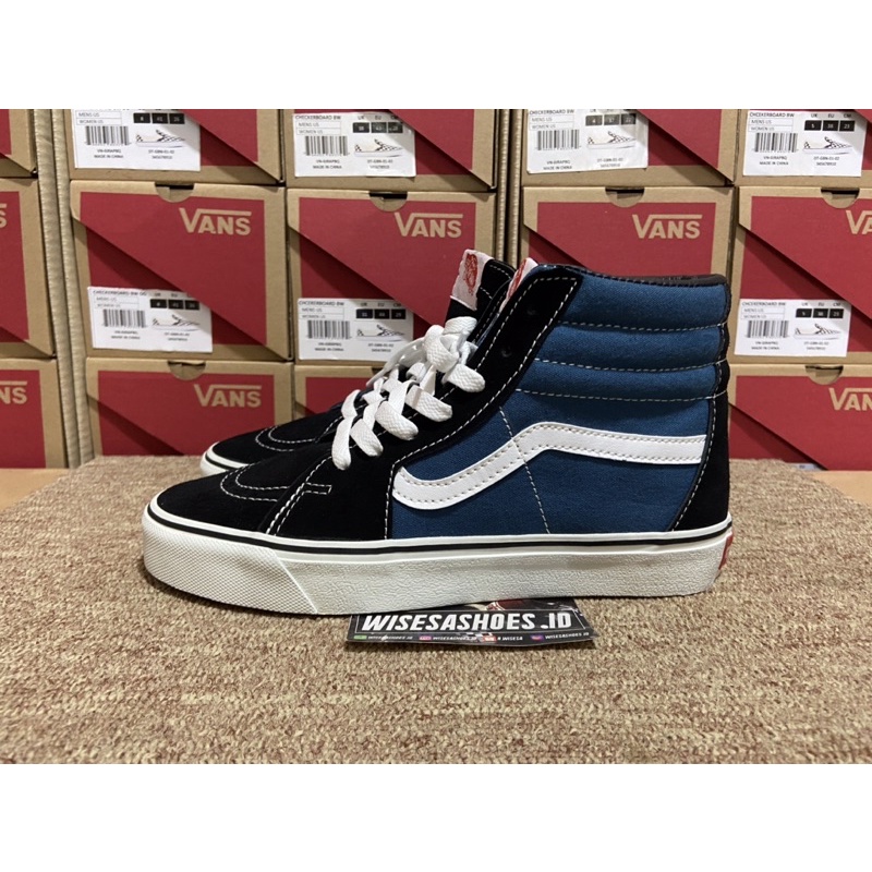 SK8 HIGH NAVY BLUE PREMIUM 100% IMPORT QUALITY MADE IN CHINA