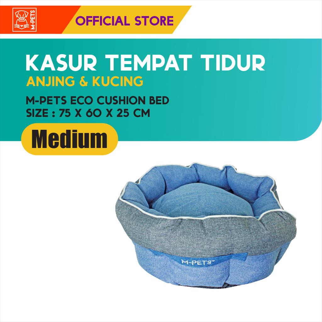 M-Pets Eco Cushion Size M / Kasur Tempat Tidur Kucing Anjing