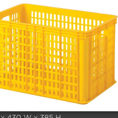 

Container 2808 P620 x L430 x T385 mm keranjang industri serbaguna