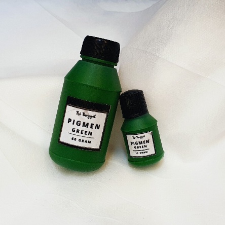 

Pigmen Besar 60gr GREEN Hijau Pewarna Sablon Pigment Color Bundle Stabilo Slime Waterbased Tie Dye Cat Warna Warni Air Cair Cairan Liquid Cat Paint Painting Kerajinan Prakarya Kesenian Perlengkapan Gambar Mewarna Lukis Craft Pentacle Malang