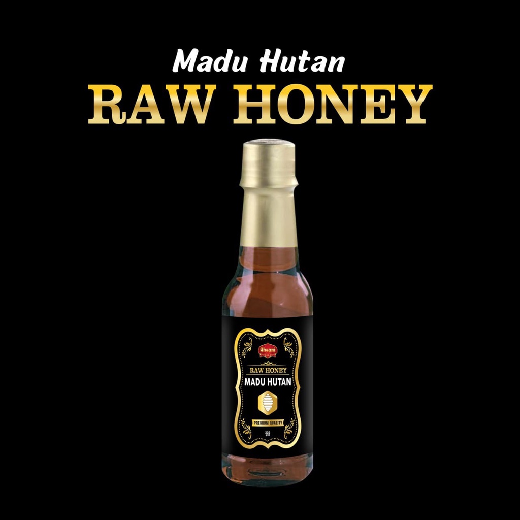 

Madu Asli Tanpa Campuran dan Tanpa Olahan Pure Raw Honey 330 gr Ahsani