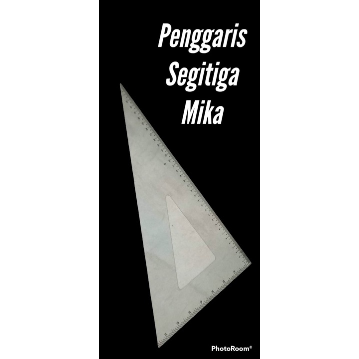 

PENGGARIS SEGITIGA MIKA PLASTIK MURAH