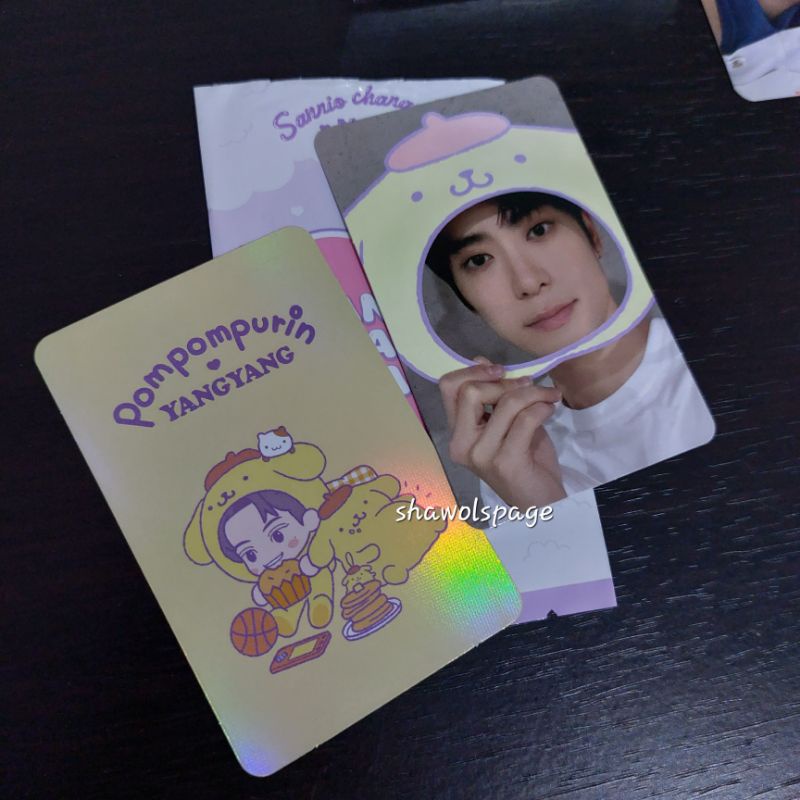 PC Trading Card Sanrio Jaehyun Ver. B NCT 127 STC Yangyang Pompompurin WayV