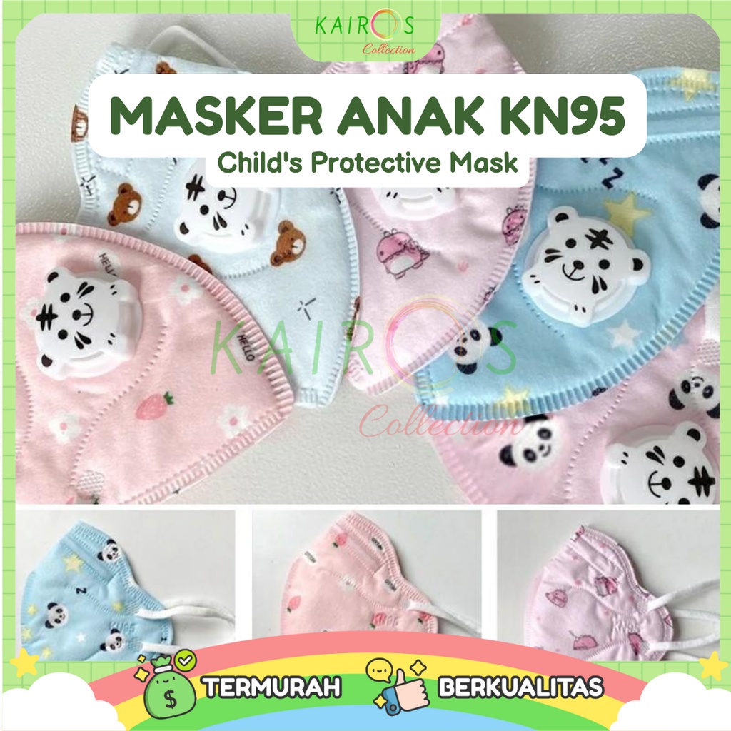 Masker Anak KN95 Chil's Protective Mask 5Ply