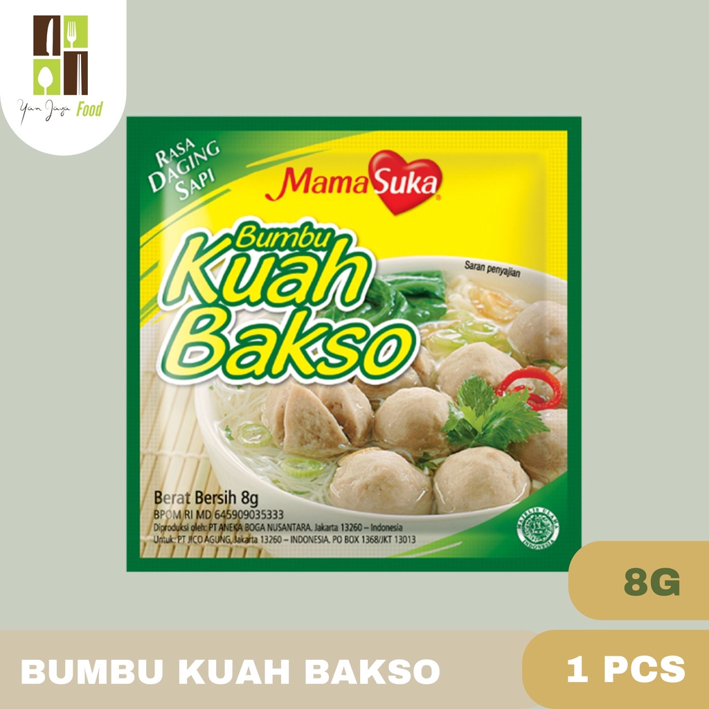 Mamasuka Bumbu Kuah Bakso Instan [8g]