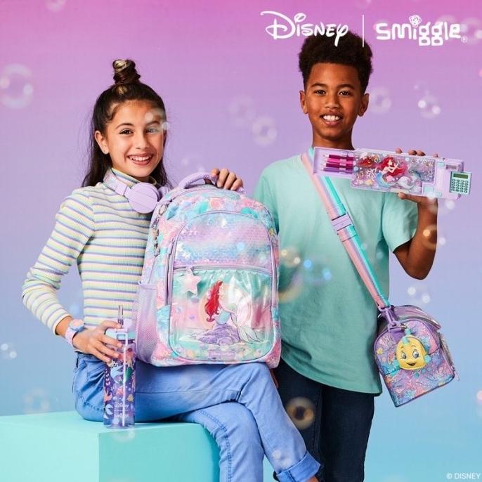 Smiggle Disney Princess Ariel Mermaid Classic Backpack