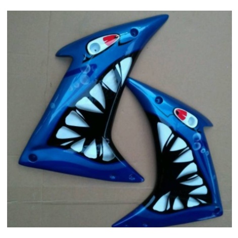 Half Fairing Model R1 Lebar PNP Yamaha R15 OLD V1 V2 Sayap Fairing PNP
