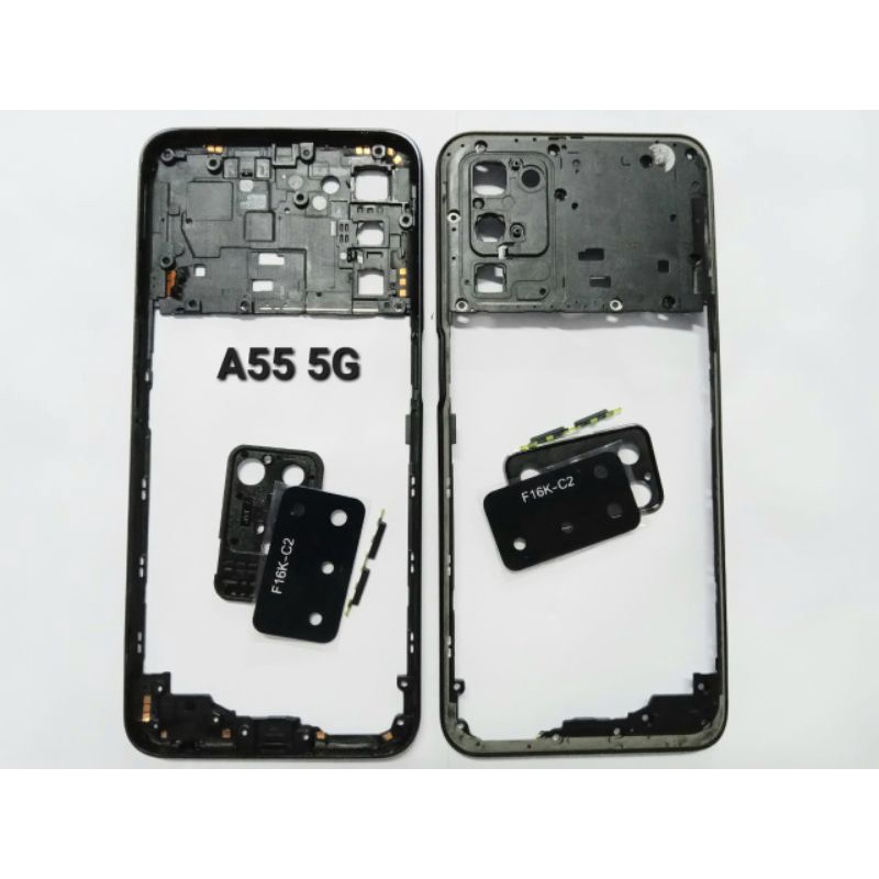 BEZEL TULANG TENGAH TUTUP MESIN Oppo A55 5G