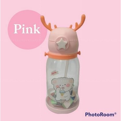 Botol Minum Anak Tanduk Rusa Botol BPA Free Anak TK SD Sekolah - YS Shop