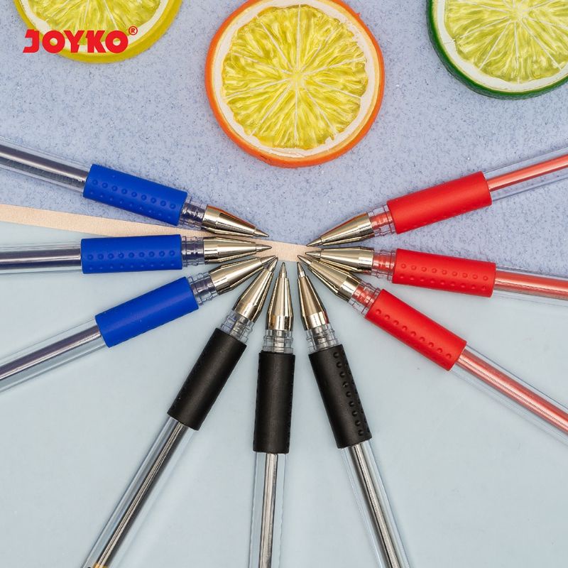 

JOYKO Gel Pen JK-100 Pena Jel 0.5mm Needle Tip Water Resistant Ecer