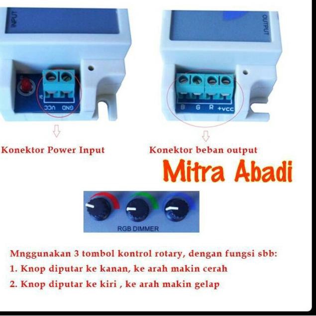 Dimmer DC 12-24V RGB