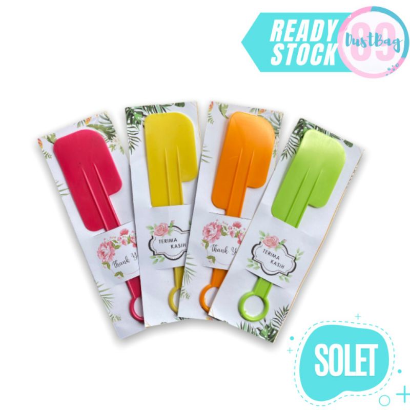 Souvenir Pernikahan Solet / Sodet Plastik Packing Alas Murah Kekinian Ready Stok