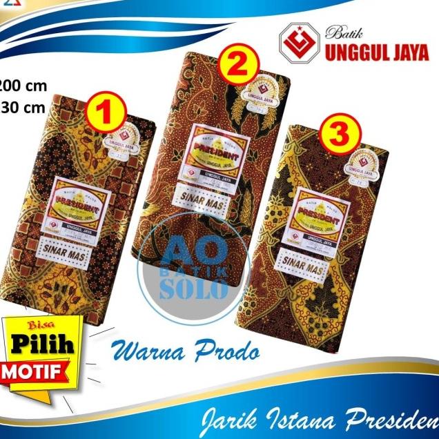 KAIN BATIK JARIK PRODO ISTANA PRESIDEN - PRADA - MOTIF No 2