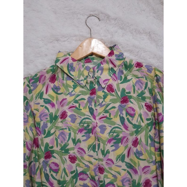 TUNIK KATUN RAYON PREMIUM/TUNIK BUNGA/DRESS MOTIF