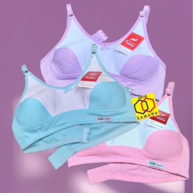 Sport Bra BeHa Wanita High Quality Tanpa Kawat dan Busa KEN MI ALDA ALISA DLL TANPA KAWAT