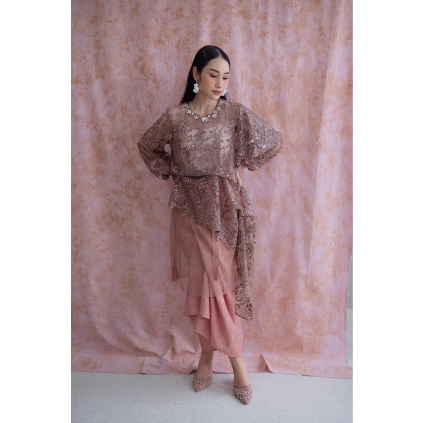 JALEELA - ELLIANA TOP (ATASAN ONLY) (INNER INCLUDED)-  (KEBAYA KONDANGAN / MODERN / LAMARAN / WISUDA)