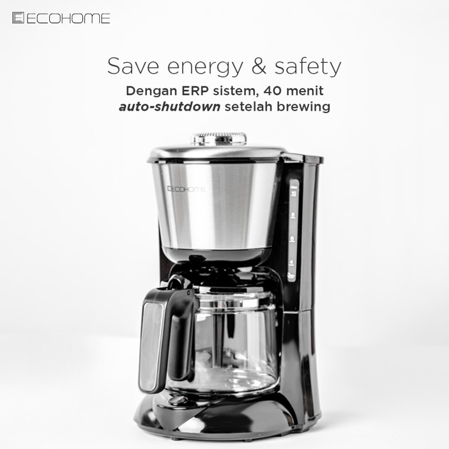 Ecohome Coffee Maker ECM 333 Mesin Pembuat Kopi Cepat Saji - ECM333 Coffe Maker Ecohome