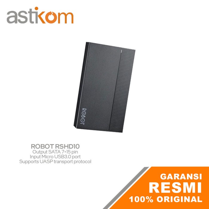 Harddisk Case Robot 2,5" RSHD10 Black USB 3.0