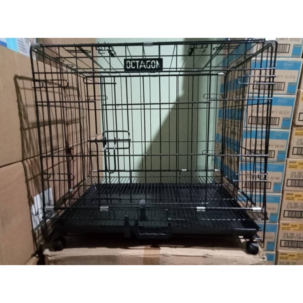 Kandang Beroda K-205 untuk Hewan Peliharaan Khusus Cargo/Ekpedisi Kandang Hewan OCTAGON