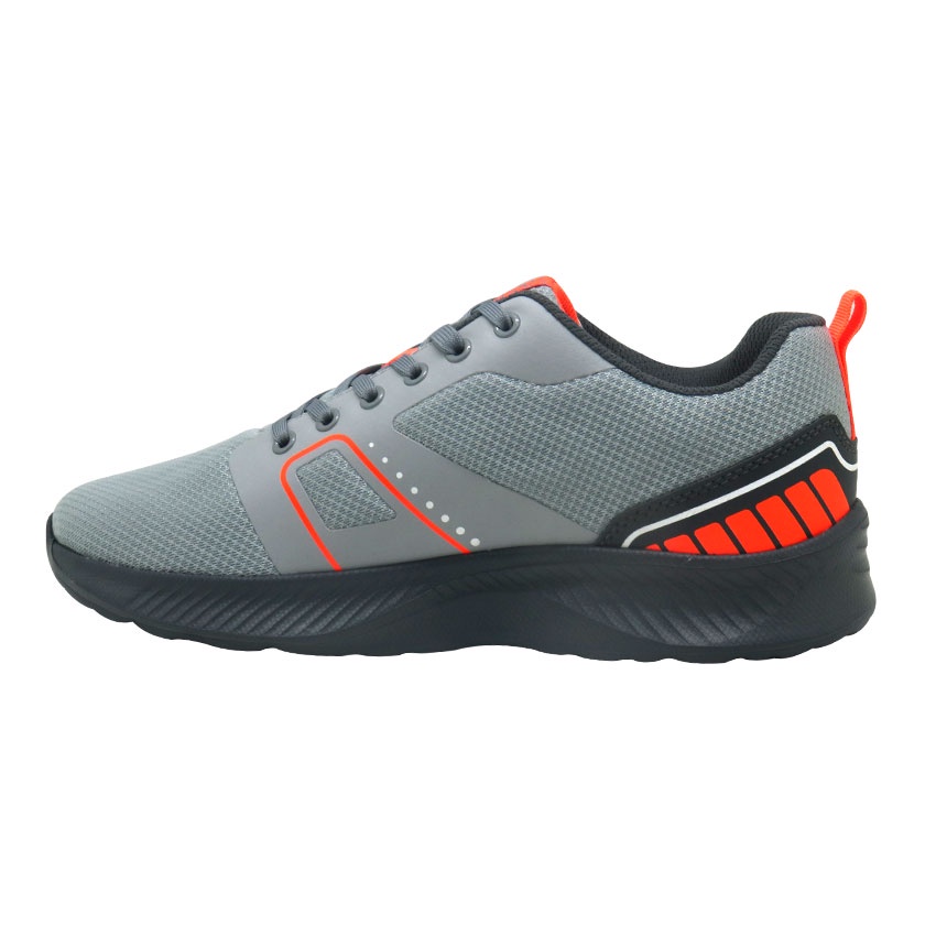 Precise T-Lite Star JG M1 Sepatu Sneakers Olahraga Lari - Grey/Orange