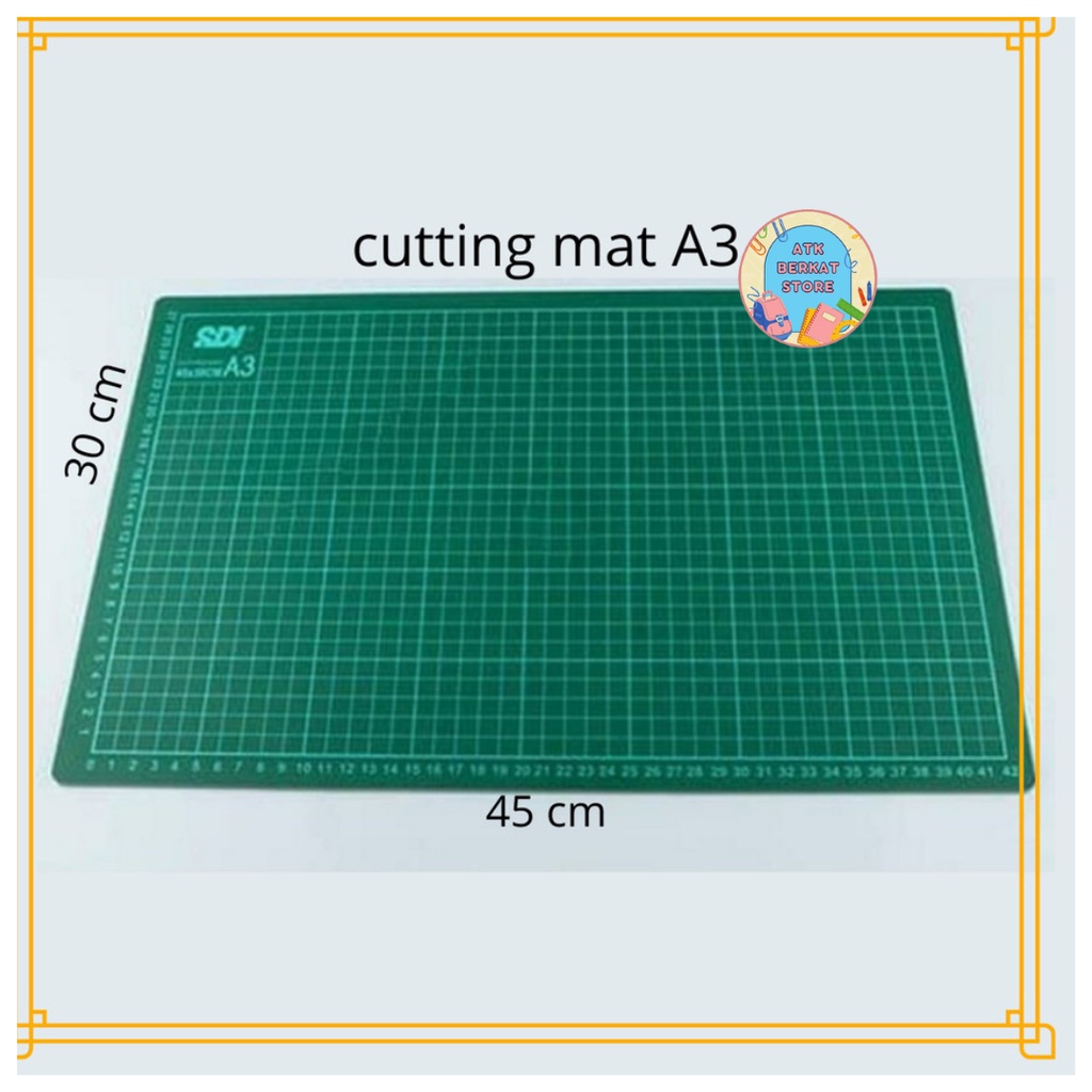 

[1 pcs] Cutting Mat pad SDI - A3 Tatakan alas potong kertas
