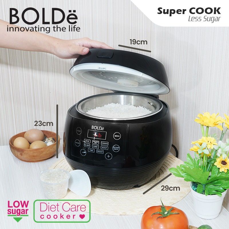 BOLDe Penanak Nasi / Super Rice Cooker Less Sugar