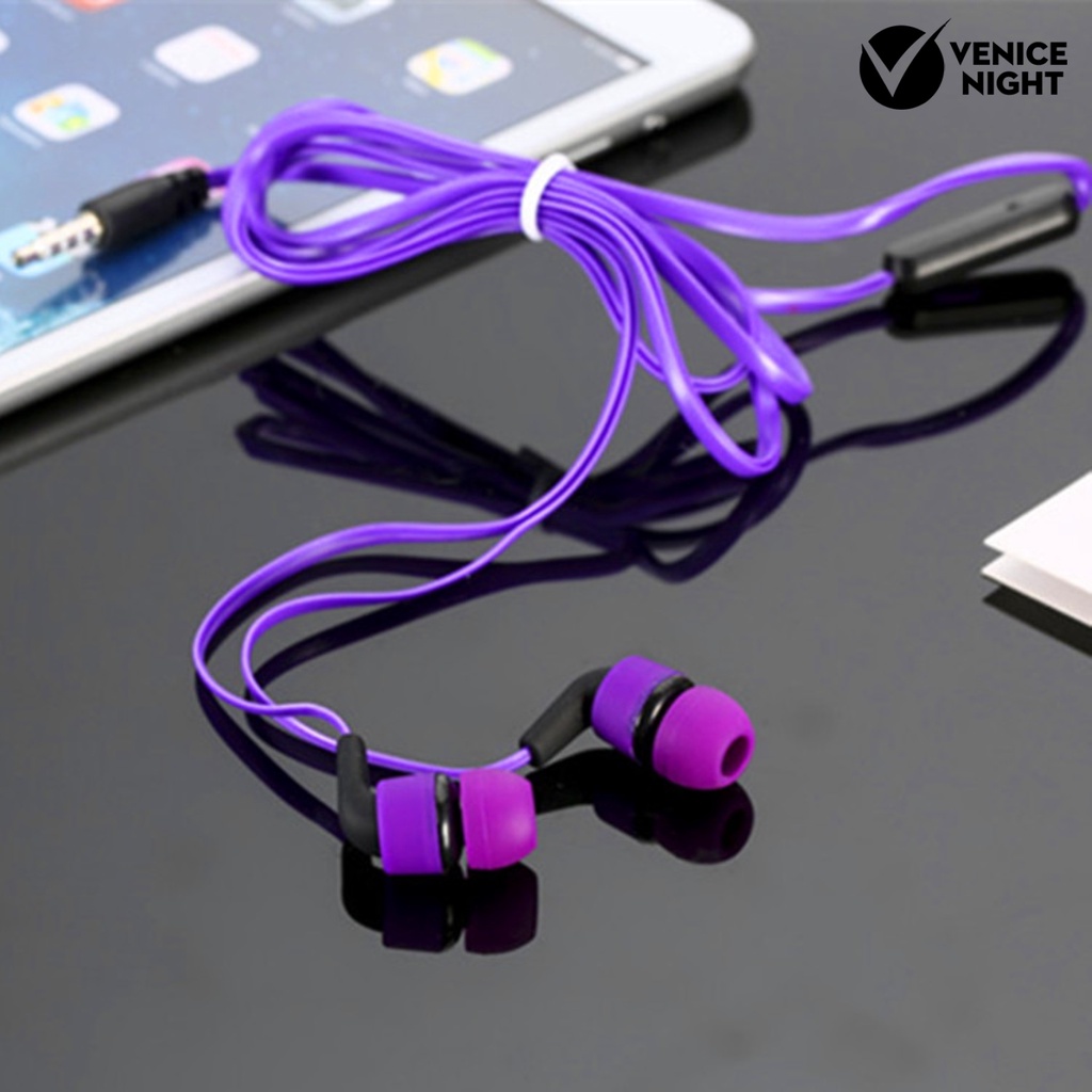 (VNEP) (Berkabel) Universal 3.5mm In-Ear Bass Stereo Earbud Earphone Headset untuk Ponsel