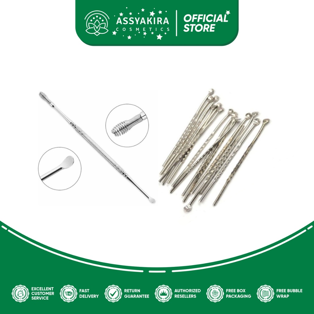 Korek Kuping Stainless Ear Pick Cleaner / Cukil Telinga